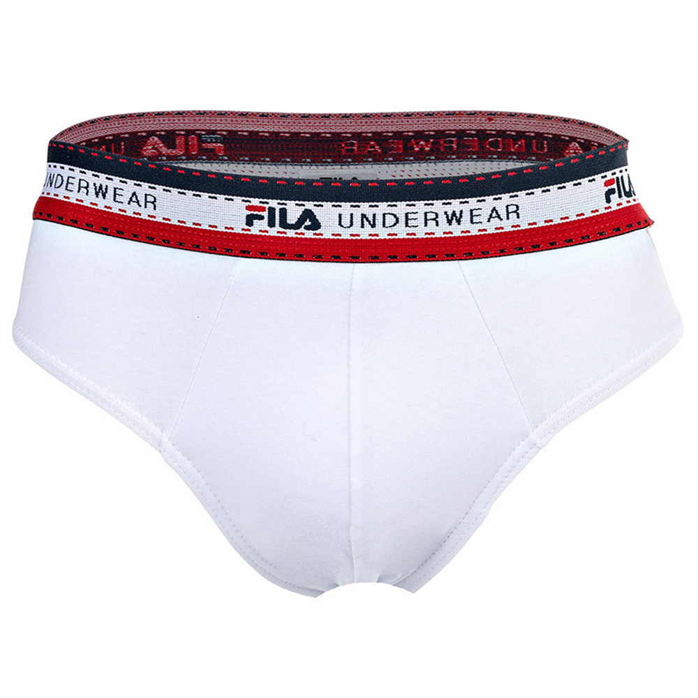 Мужские спортивные боксеры Fila Man Brief 1 pack - белый