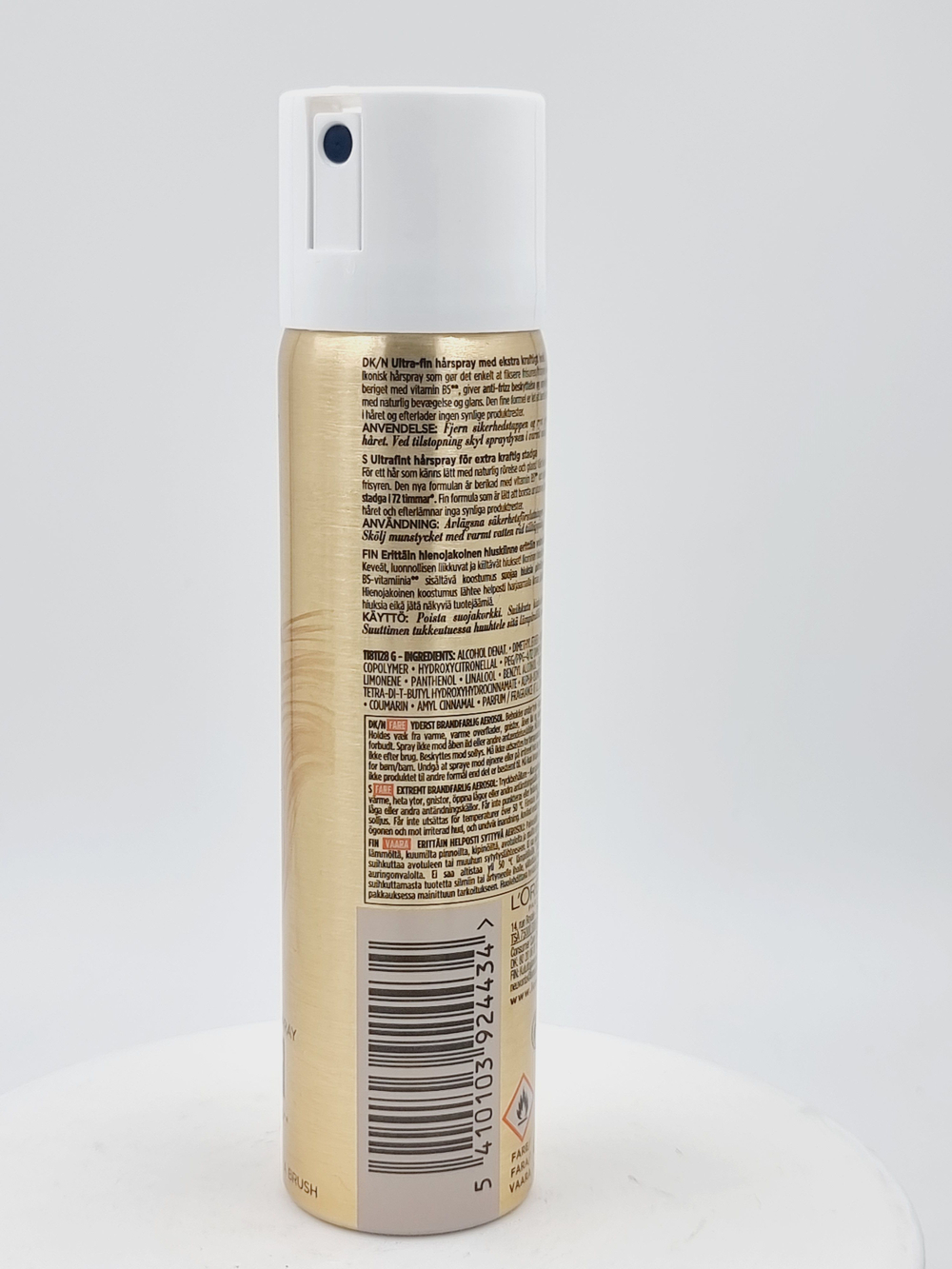 Лак для волос L'ORAL Elnett Extra Strong с витамином B5, 75 мл (Франция)