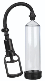 Прозрачная вакуумная помпа Trigger Handle Penis Pump (Цвет: прозрачный)