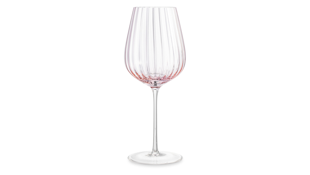 Набор бокалов для красного вина 2шт 500мл Nude Glass Round UP Dusty Rose розовый
