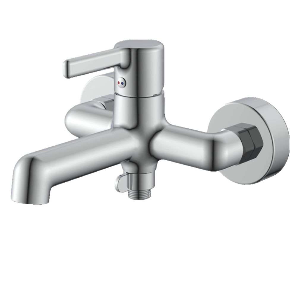 Смеситель для ванны HAIBA HB60814 хром