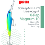 Воблер X-Rap Magnum 10, 11см, 22гр, цвет HH, плавающий
