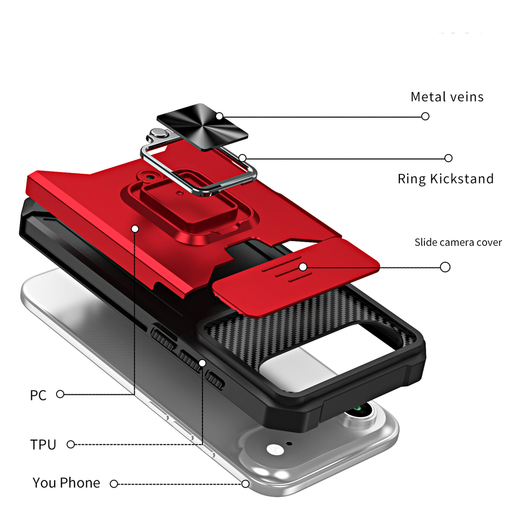 Противоударный чехол Сard Reader Case для iPhone 17 Air