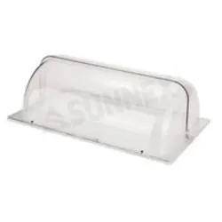 Крышка для корзины 1/1 53,6*36,2*17,6 см откидная Roll-top поликарбонат SUNNEX