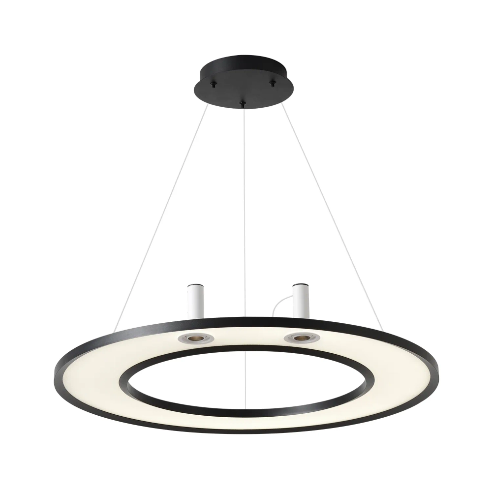 Светильник подвесной Crystal Lux CONTOUR SP50W LED BLACK