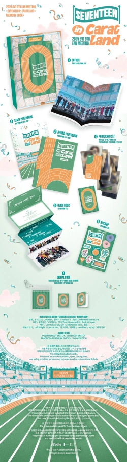 SEVENTEEN - 2025 SVT 9th fan meeting <SEVENTEEN IN CARAT LAND> MEMORY BOOK+