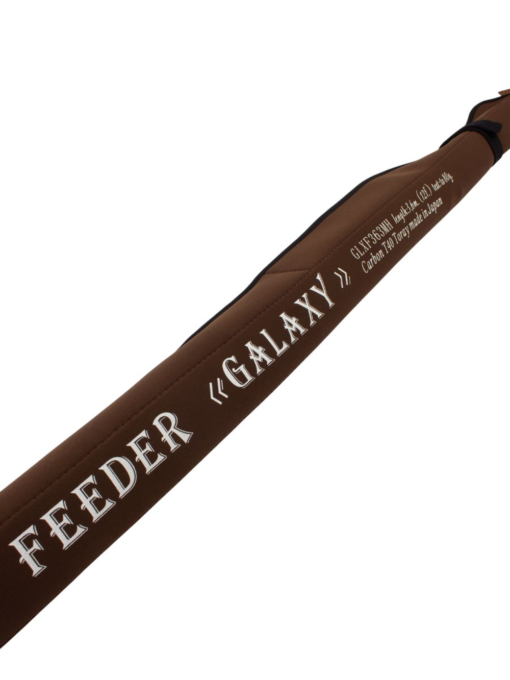 Удилище фидерное "GALAXY" 3.60 м (12 f) , тест до 80гр, 3+3 (1,5oz, 2oz-Карб,1oz-Стек.) Carbon Toray T40