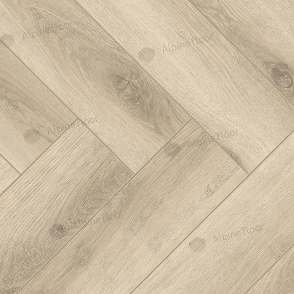 Ламинат Alpine Floor Herringbone 8 Pro 8 мм Дуб Орлеан 1.3465 м2