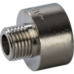 Переходник, ВР/НР никелированная       1/2"х1/4"