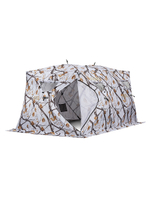 Палатка для зимней рыбалки HIGASHI Double Winter Camo Pyramid