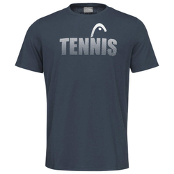 Футболка для мальчика теннисная Head Club Colin T-Shirt - небесный