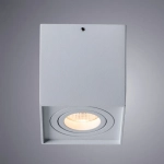 Точечный накладной светильник Arte Lamp FACTOR A5544PL-1WH, 1хGU10