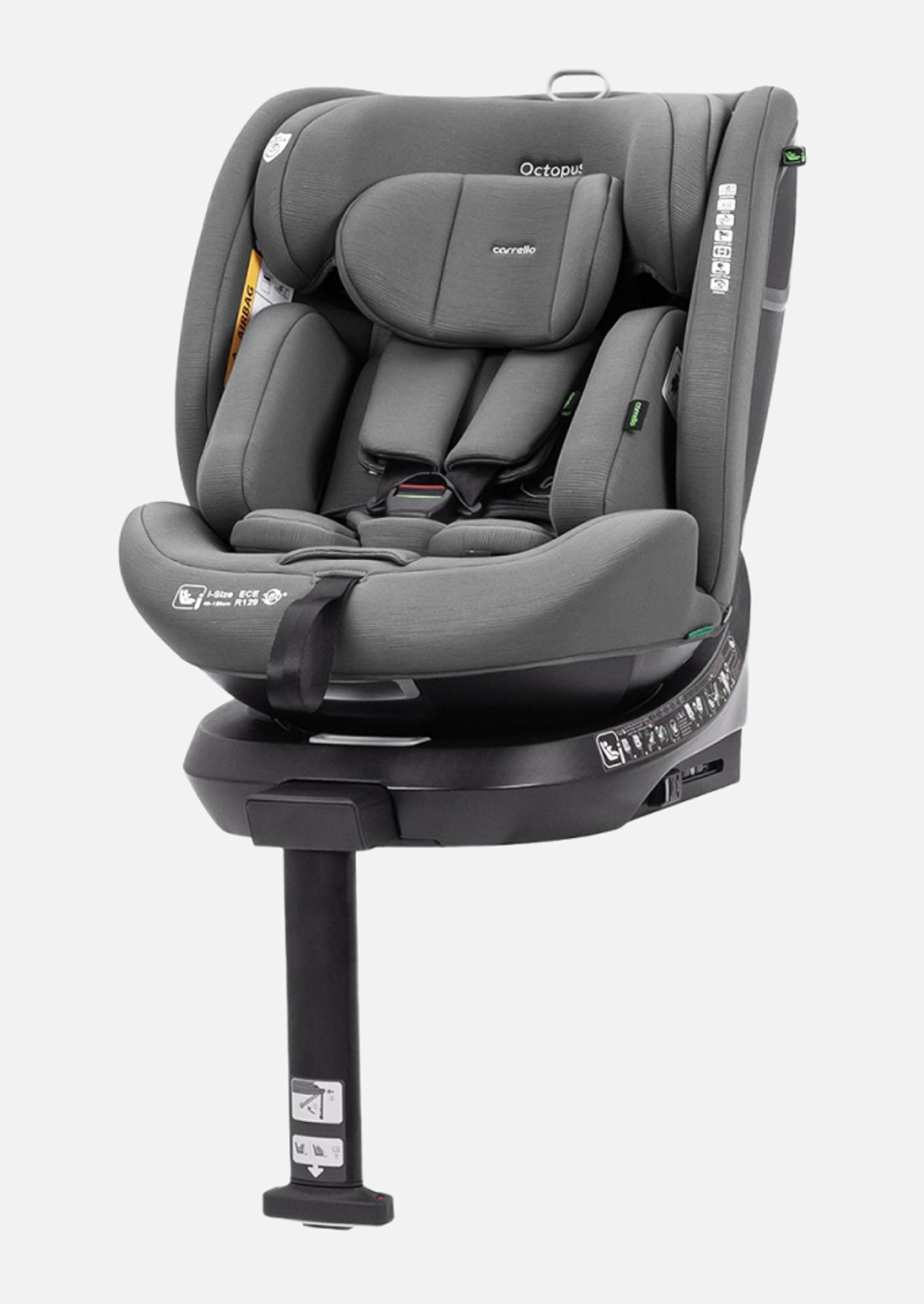 Carrello Автокресло Octopus Seashell Grey