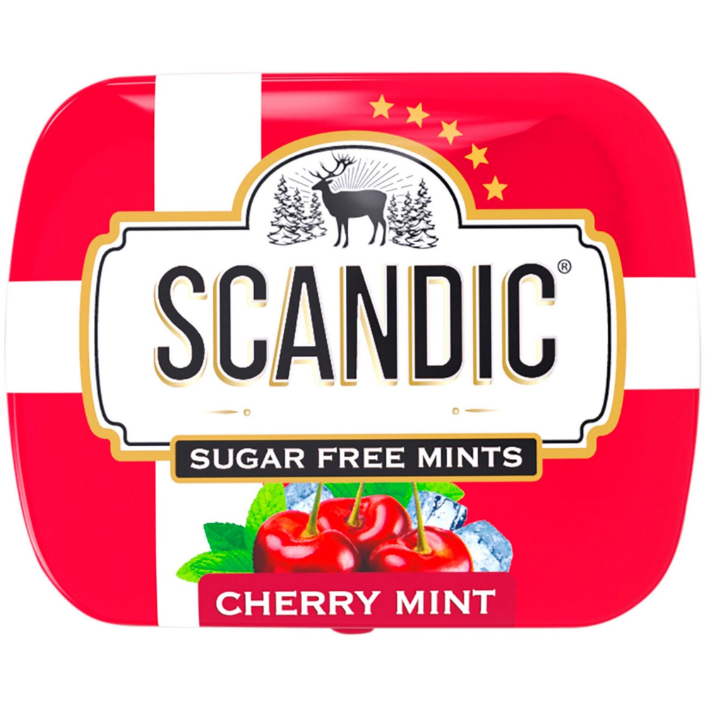 Драже без сахара SCANDIC Вишня 14 гр