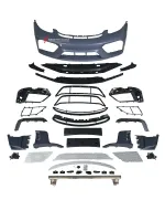Передний бампер с губой в стиле GT4RS для Porsche 718 982 2016+ Порше