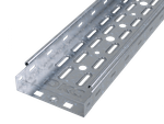Лоток перфорированный 100х80 L3000, RAL8017
