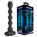 Анальная вибро-елочка 18,2см Mr.Play Vibrating Anal Plug BI-040105-MR