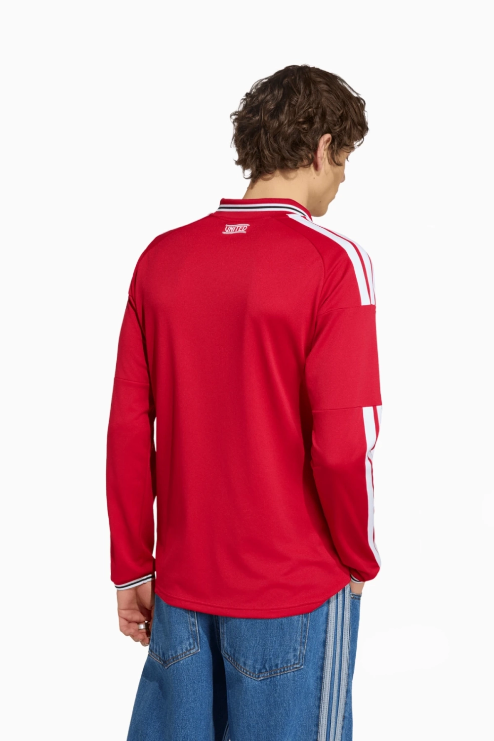 Футболка с длинными рукавами adidas Manchester United 26/27 Home - красный
