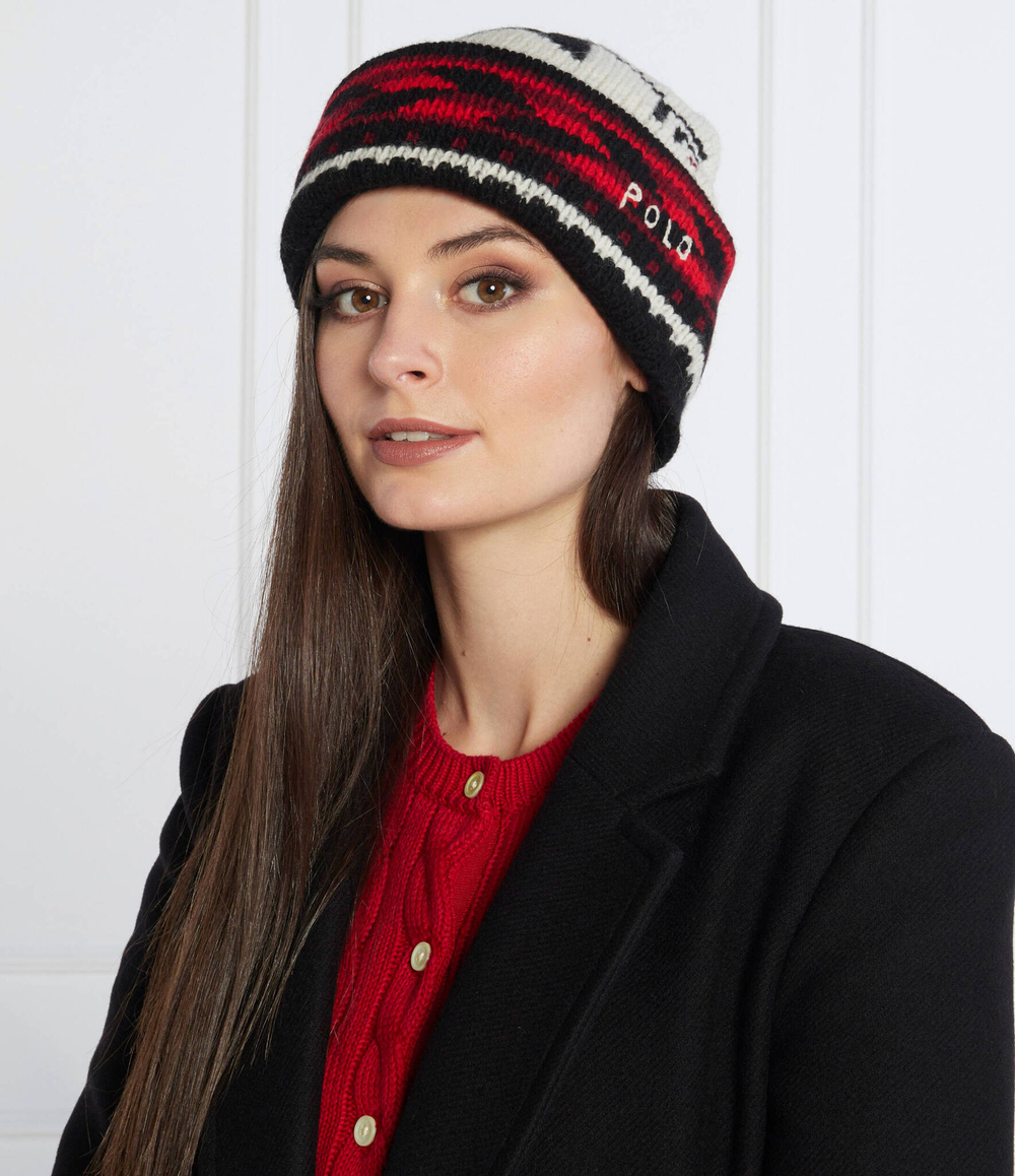 Хлопковая шапка POLO RALPH LAUREN - разноцветная(455931417)