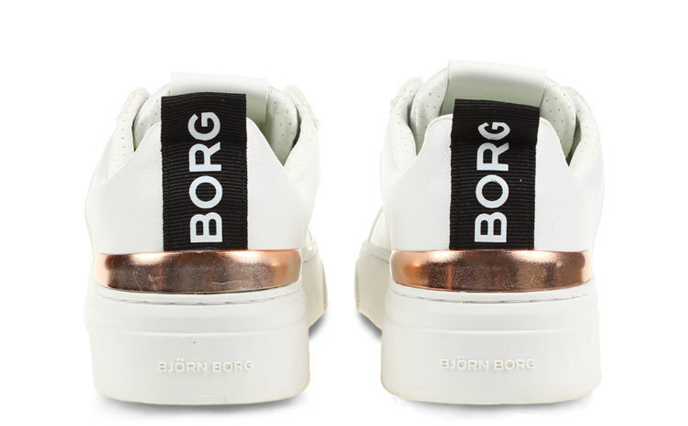 Женские кроссовки Björn Borg T1910 Pat W - white/rose gold