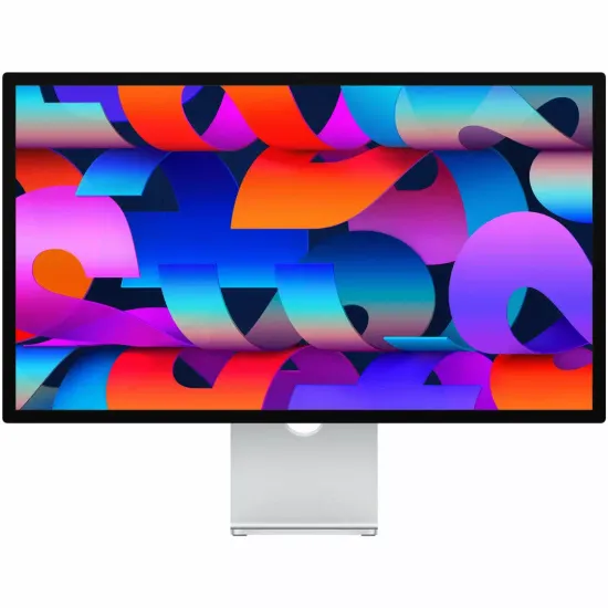 Монитор Apple Studio Display 27" Retina 5K, нанотекстурное стекло, подставка с регулировкой наклона и высоты, серебристый