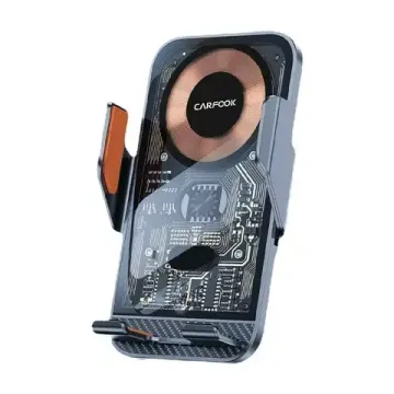 Автомобильный держатель с беспроводной зарядкой 15W Carfook Wireless Car Charger