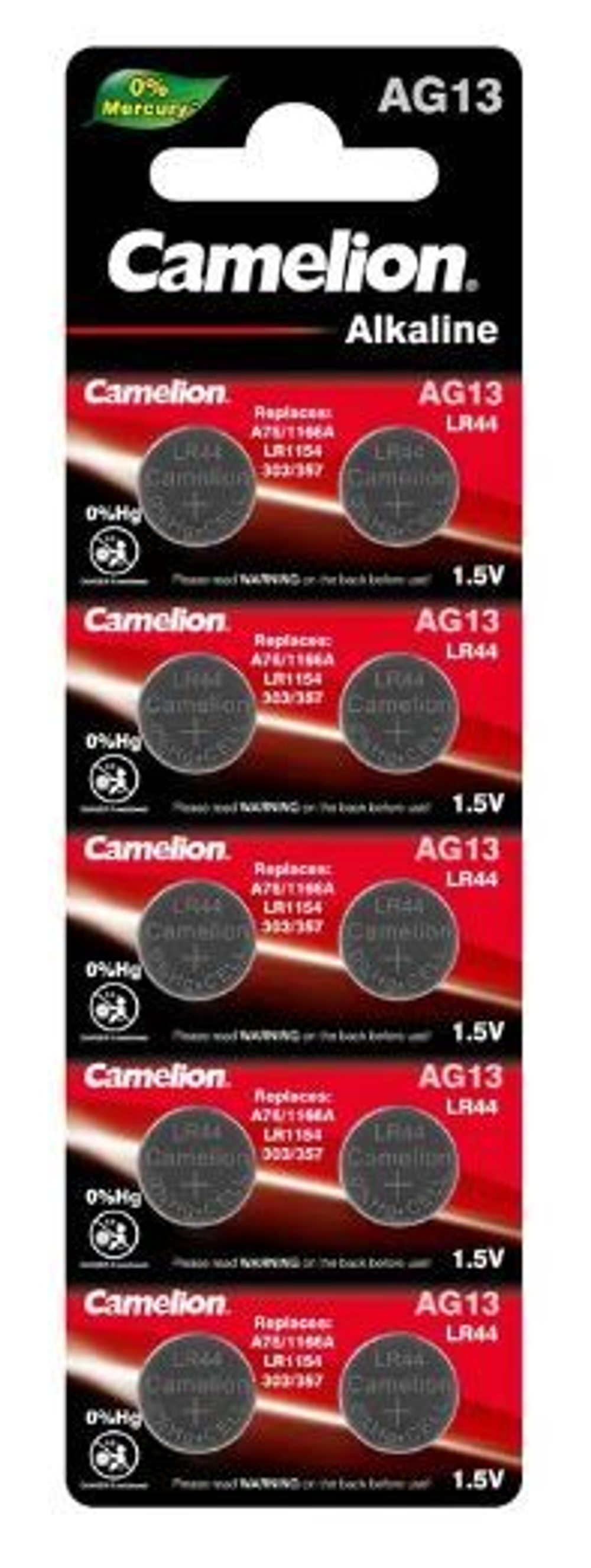 Camelion AG13 BL10 357 SR-44 3600 уп.100
