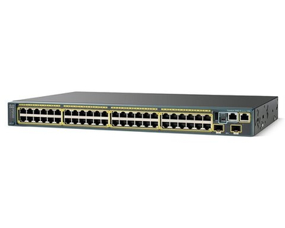 Коммутатор WS-C2960S-48FPS-L Catalyst 2960S 48 GigE PoE 740W, 4 x SFP LAN Base