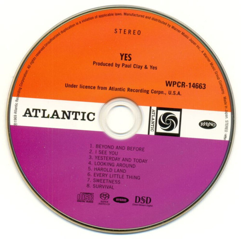 Yes / High Vibration - SACD Box (16SACD)