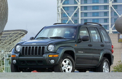 Порог Jeep Cherokee (Liberty) KJ 2001-2007 (1мм)