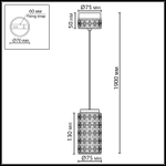 Подвесной светодиодный светильник Odeon Light LULU 5452/5L ODL_EX LED 5W 3000K