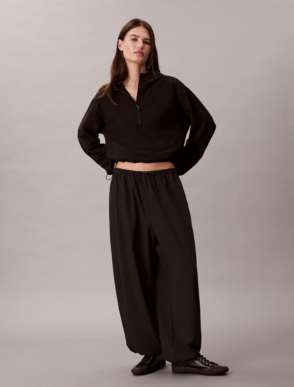 Куртка Calvin Klein Woven Parachute Jacket Black