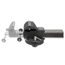 Тиски стальные поворотные с наковальней 3''(80мм) FORCEKRAFT FK-6540303