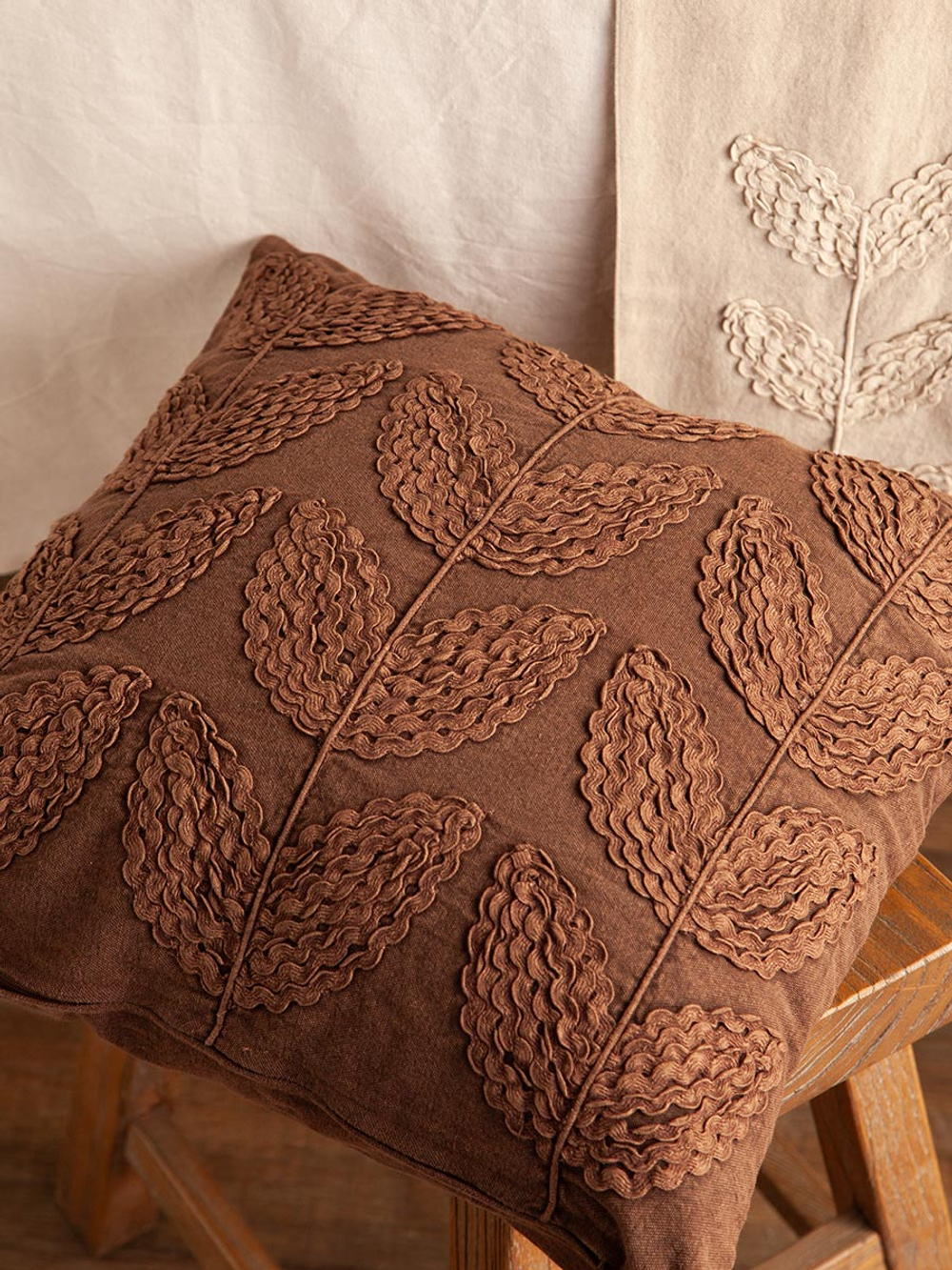 Чехол на подушку desert leaf из коллекции essential, 45х45 см