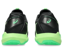Мужские кроссовки теннисные Asics Solution Speed FF 4 Clay - black/illuminate green