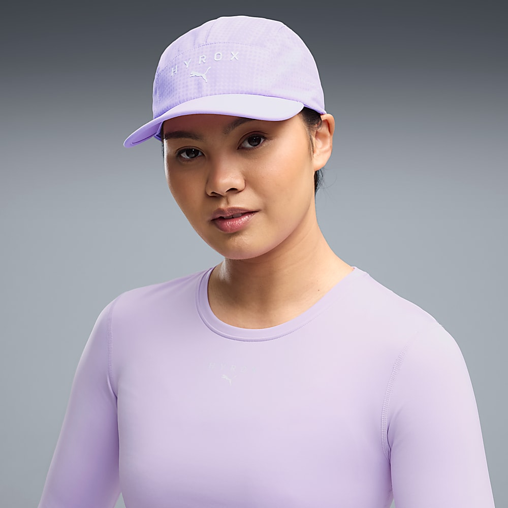 Беговая кепка PUMA x HYROX GRAPHIC с 5 панелями - PUMA