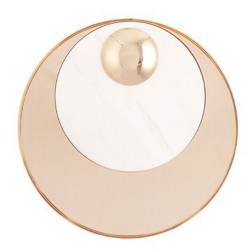 Бра 1*G9 GOCCIA AP1 золото/белый мрамор Crystal Lux