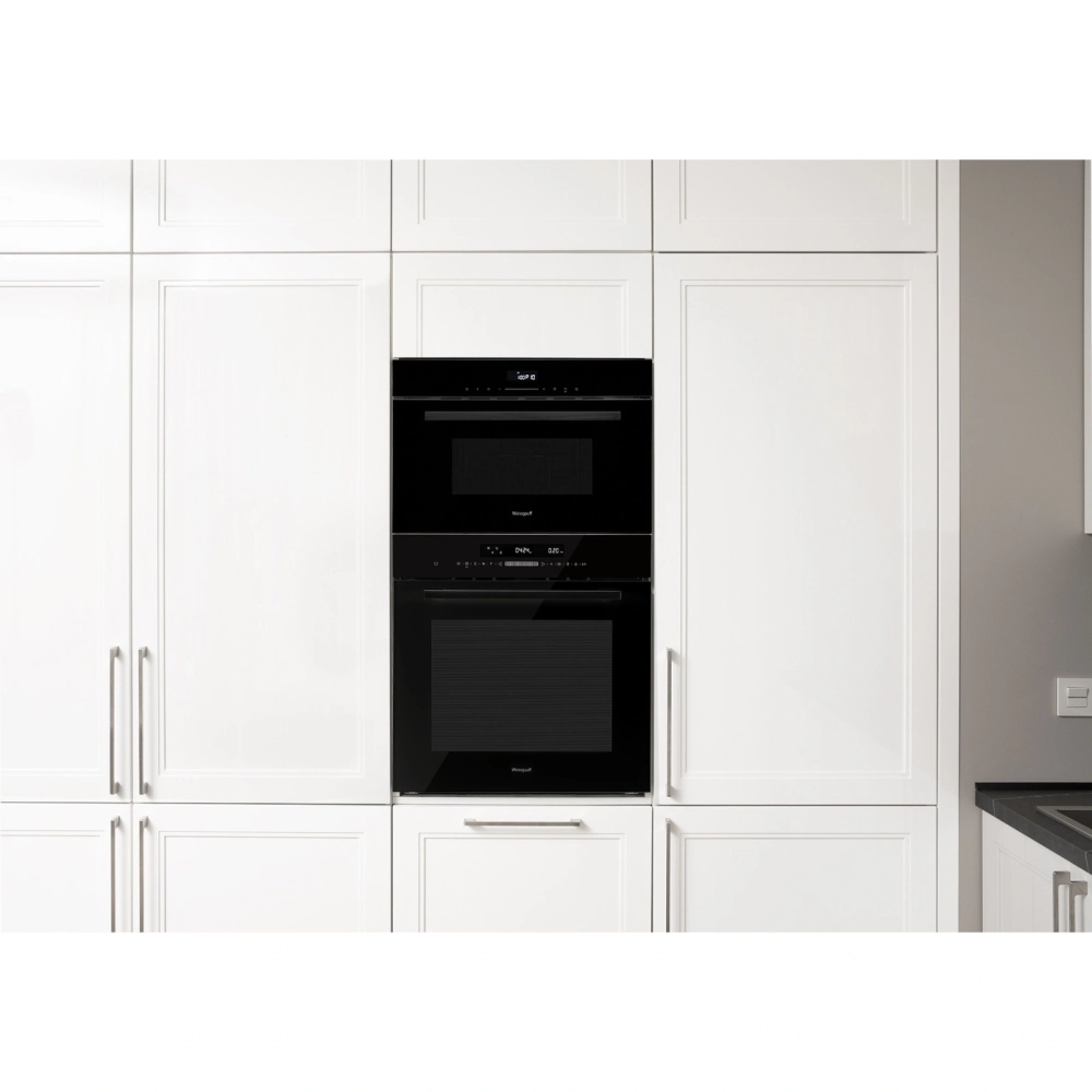 Встраиваемая микроволновая печь Weissgauff BMWO-341 DB Black Edition 34л. 900Вт, черная