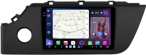 Магнитола для KIA Rio 4, Rio X 2020-2022, Solaris KRS/KRX 2024+ - FarCar S500-TS20 монитор 9.5" 2K QLED на Android 14, Быстрейшая, CarPlay, 4G SIM-слот