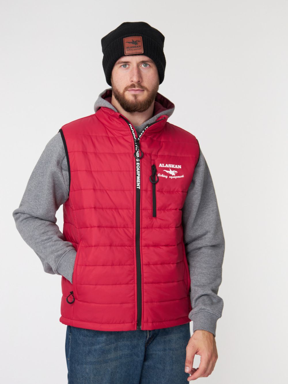 Жилет Alaskan Juneau Vest Red XL утепл.стеганый