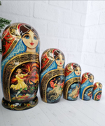 Матрешка 18см "Жар-птица" 5мест