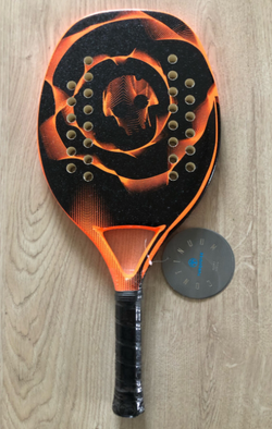 Ракетка BLACK DEATH Team черный оранж Turquoise