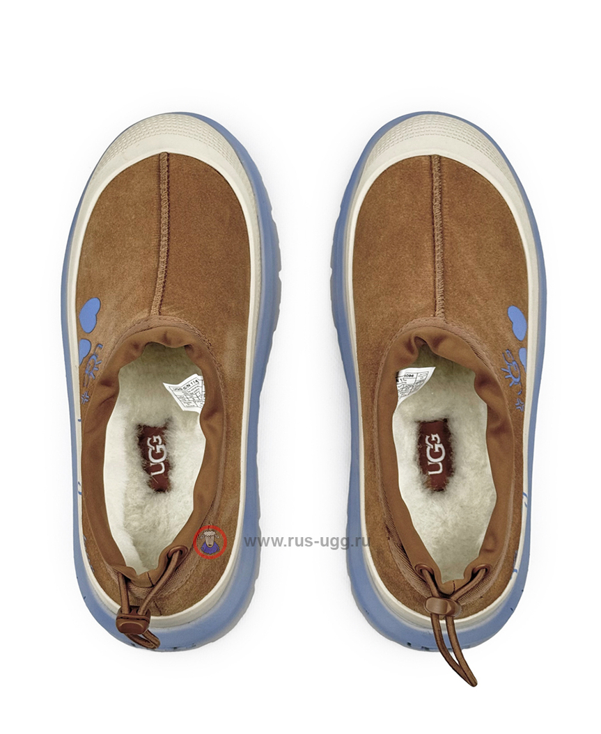 UGG TASMAN WEATHER HYBRID SLIPPER Chestnut/White A-5