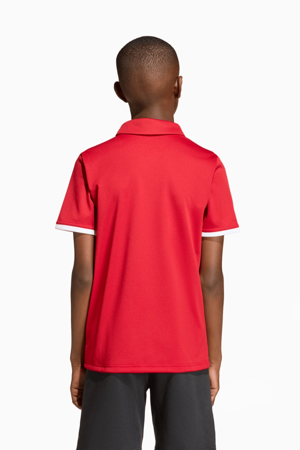 Футболка adidas Entrada 26 Polo Junior - красный