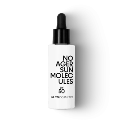 NO AGER SUN MOLECULES SPF 50 - Флюид SPF 50 для чувствительной кожи с пробиотиком, 30 мл