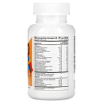 California Gold Nutrition, жевательные мультивитамины с пробиотиками, ферментами, витаминами A и C для детей, фруктовое ассорти, 120 вегетарианских таблеток