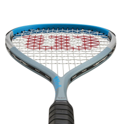 Ракетка для сквоша Wilson Ultra L - silver/blue/electric blue