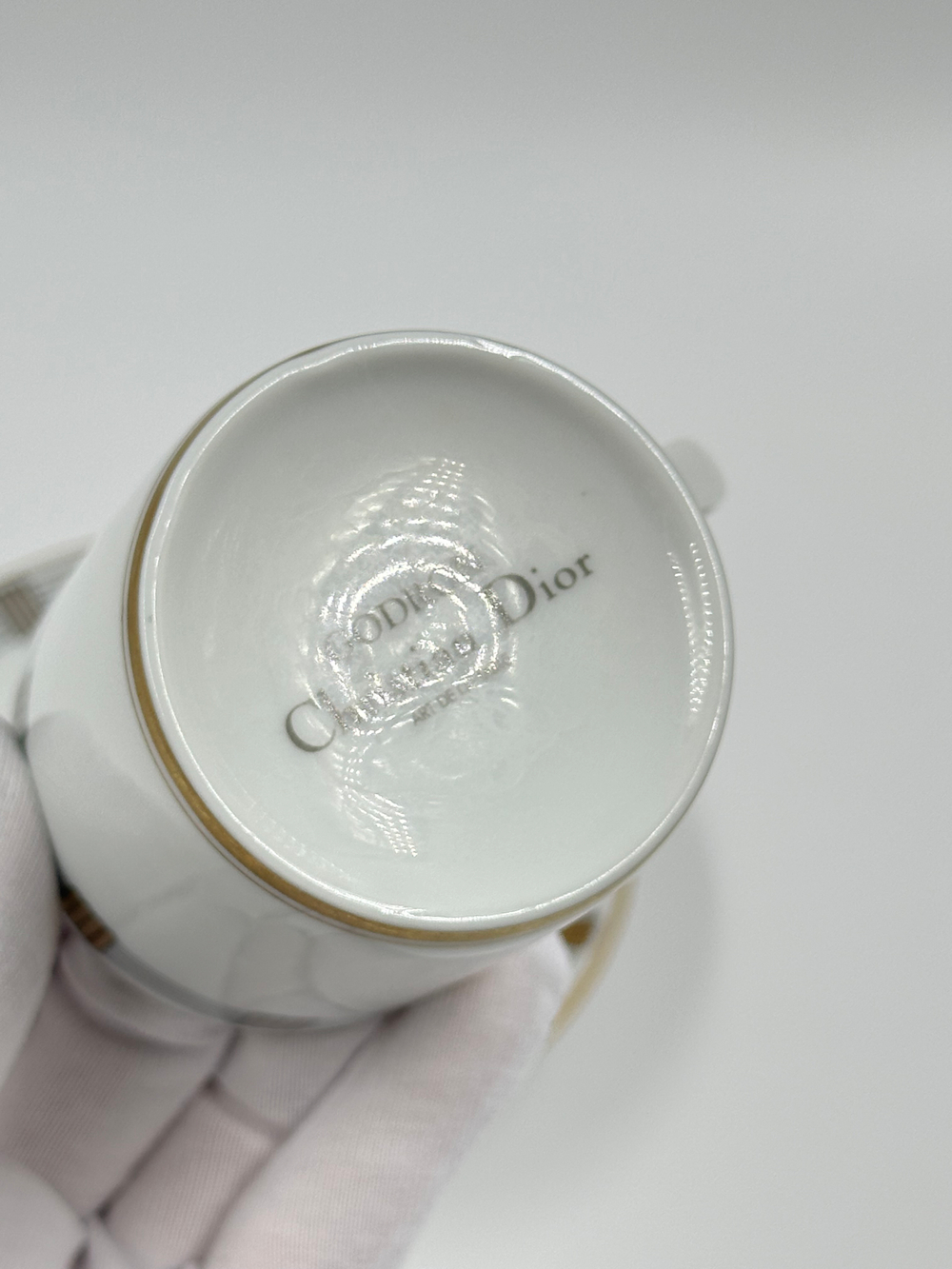 Кофейная пара Christian Dior «Godron»