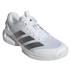 Мужские кроссовки теннисные Adidas Adizero Ubersonic 5 M - footwear white/team green/maroon