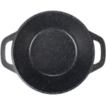 Кастрюля 3,5л «Granit» (black) со стеклянной крышкой кгч35а